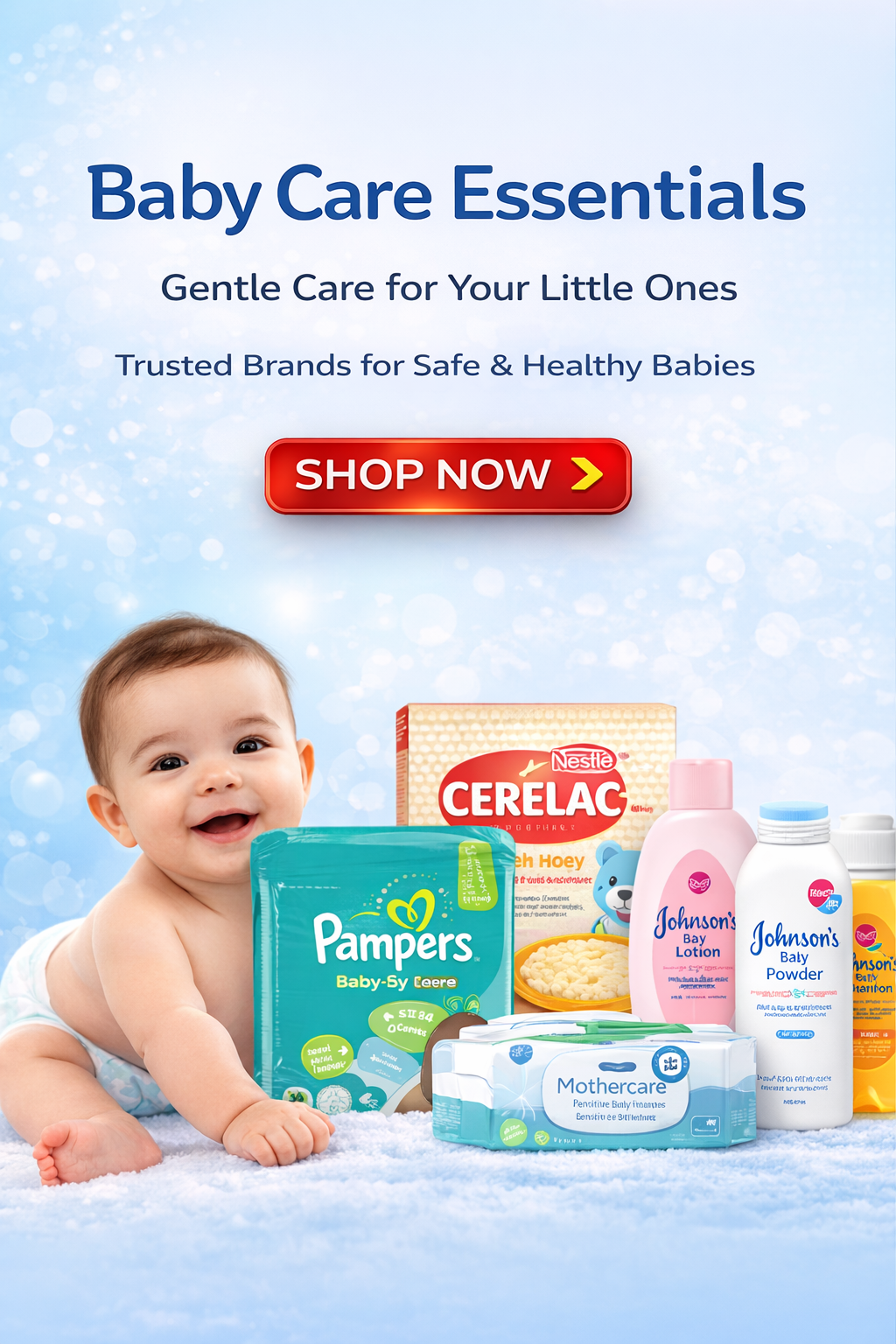 Baby care essentials for your little one