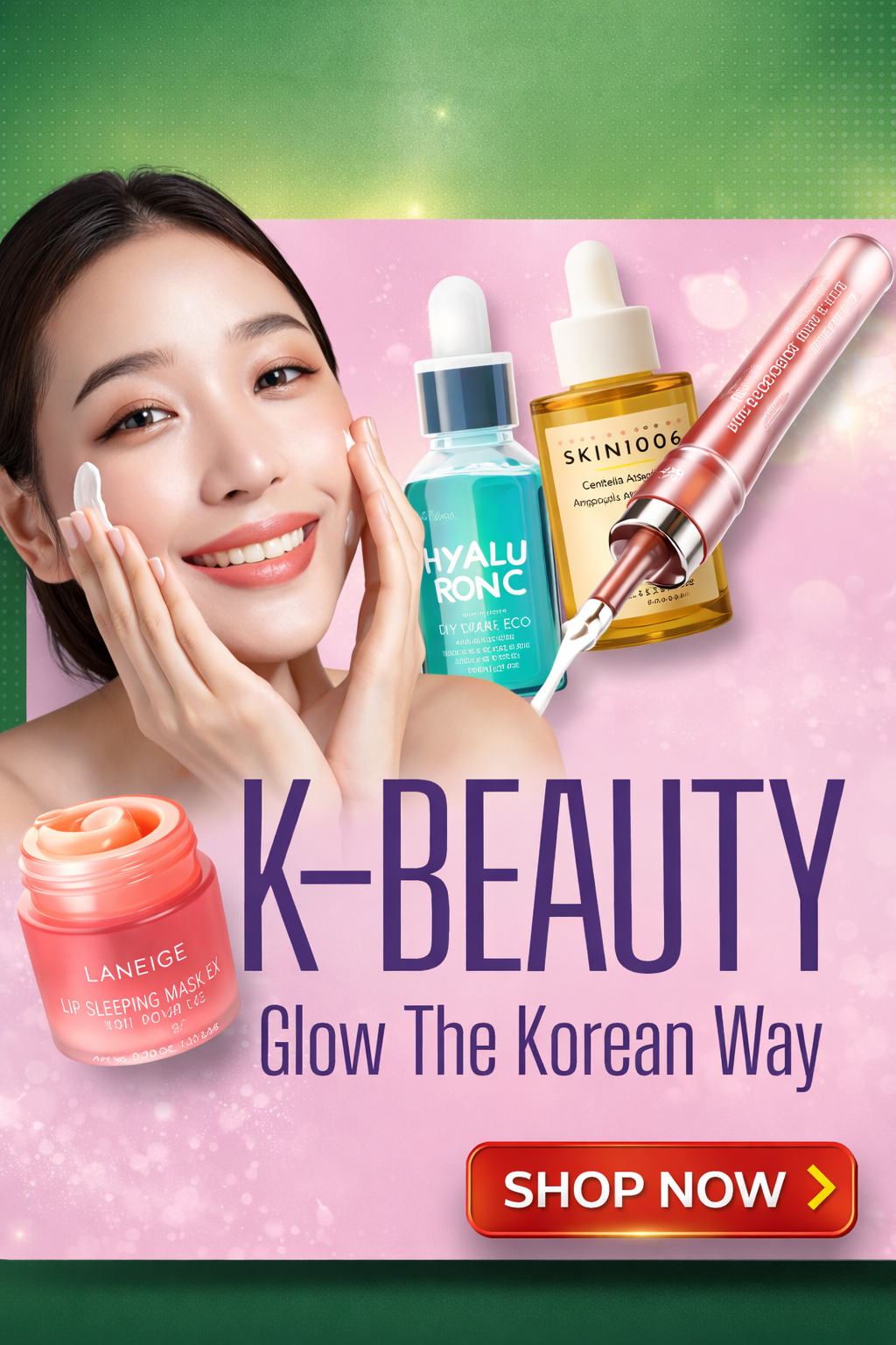 K-Beauty glow and skincare essentials