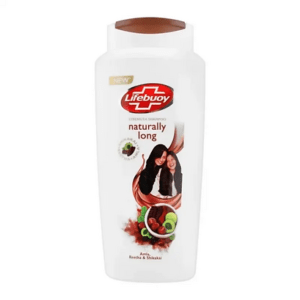 LIFEBUOY SHAMPOO NATURALLY LONG STRENGTH SKIKAKAI 650ML XL 1150 MRP
