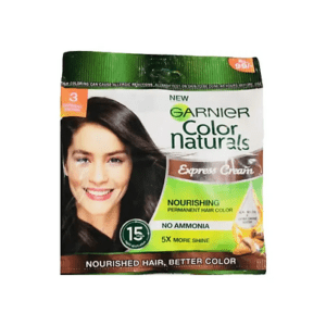 GARNIER HAIR COLOUR DARKEST BROWN SACHET 3 20G 8 SACHET