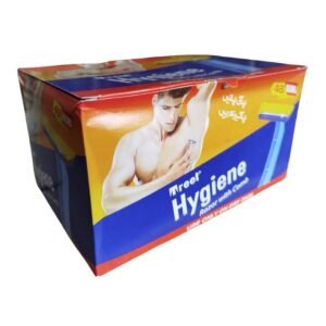 HYGIENIC BODY RAZOR BOX 48 PCS