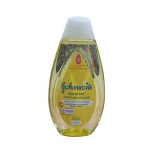 JOHNSONS BABY TOP TO TOE HAIR AND BODY BABY BATH 200ML