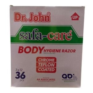 DR JOHN SAFE CARE BODY HYGIENE RAZOR 36PCS