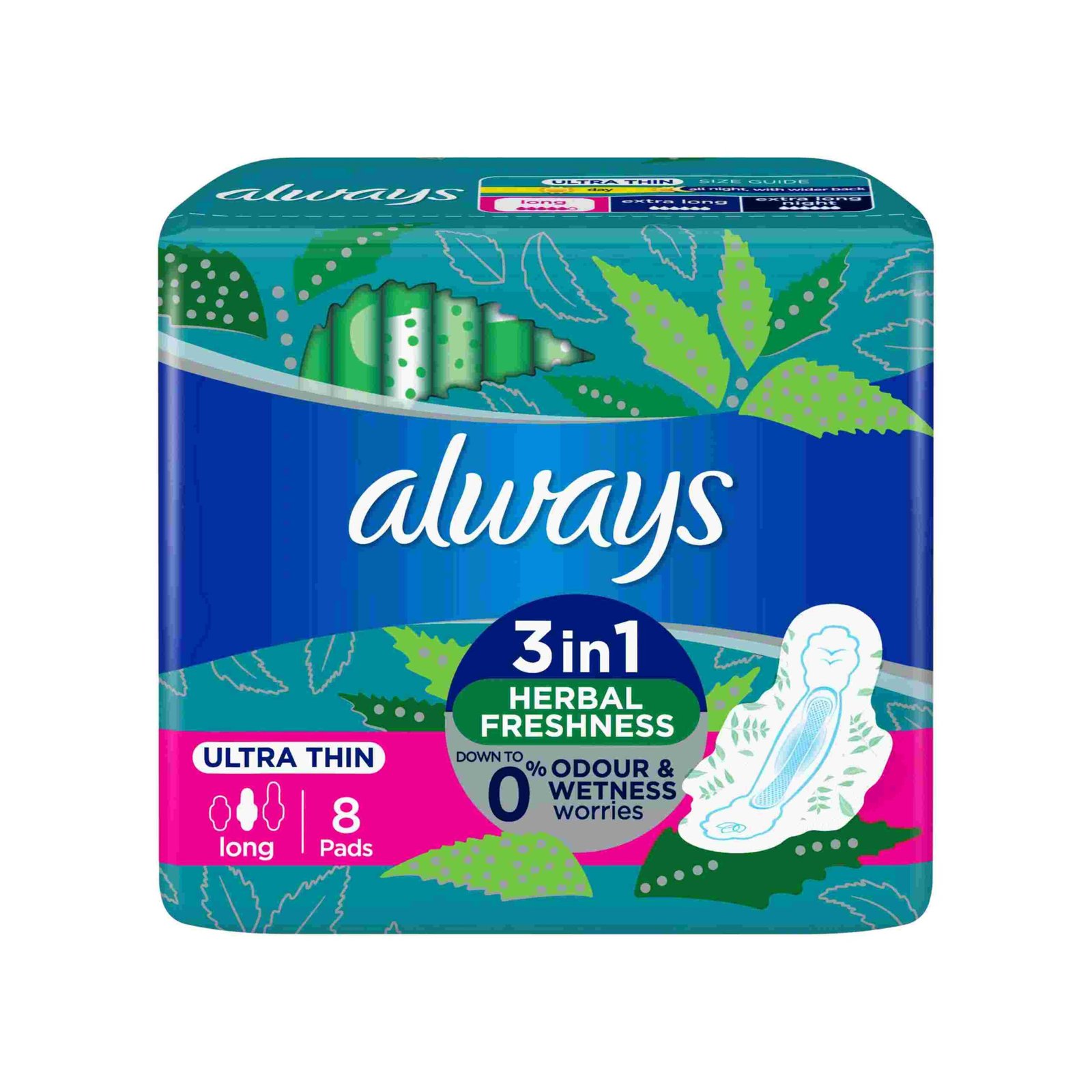 ALWAYS ULTRA NORMAL THIN PADS 8 PADS