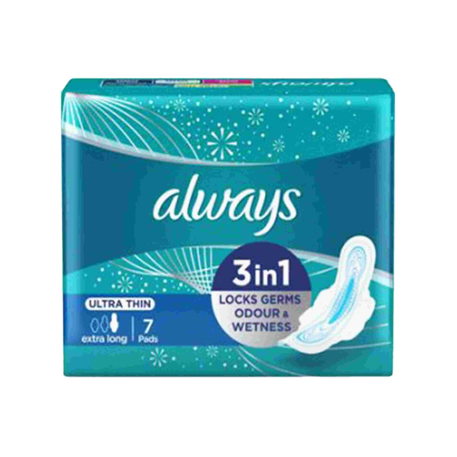 ALWAYS ULTRA LARGE THIN PADS 7 PADS