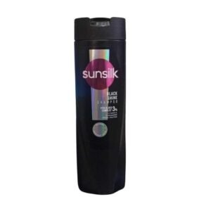 SUNSILK SHAMPOO BLACK SHINE 185ML MEDIUM