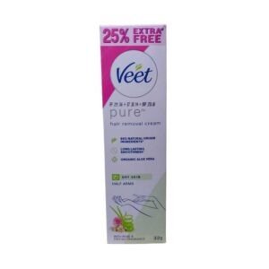 VEET HAIR REMOVAL CREAM DRY SKIN GREEN 32G SMALL EXTRA FREE