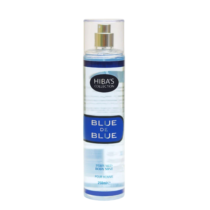 Hiba's Collection (Blue De Blue Body Mist For Men) 250ml