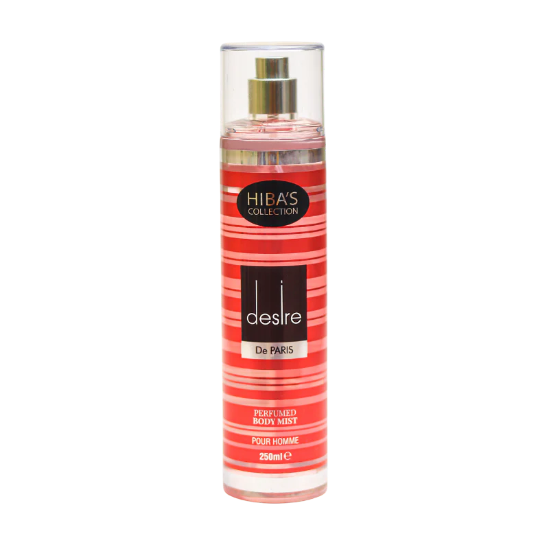 Hiba's Collection (Desire De Paris Body Mist For Men) 250ml