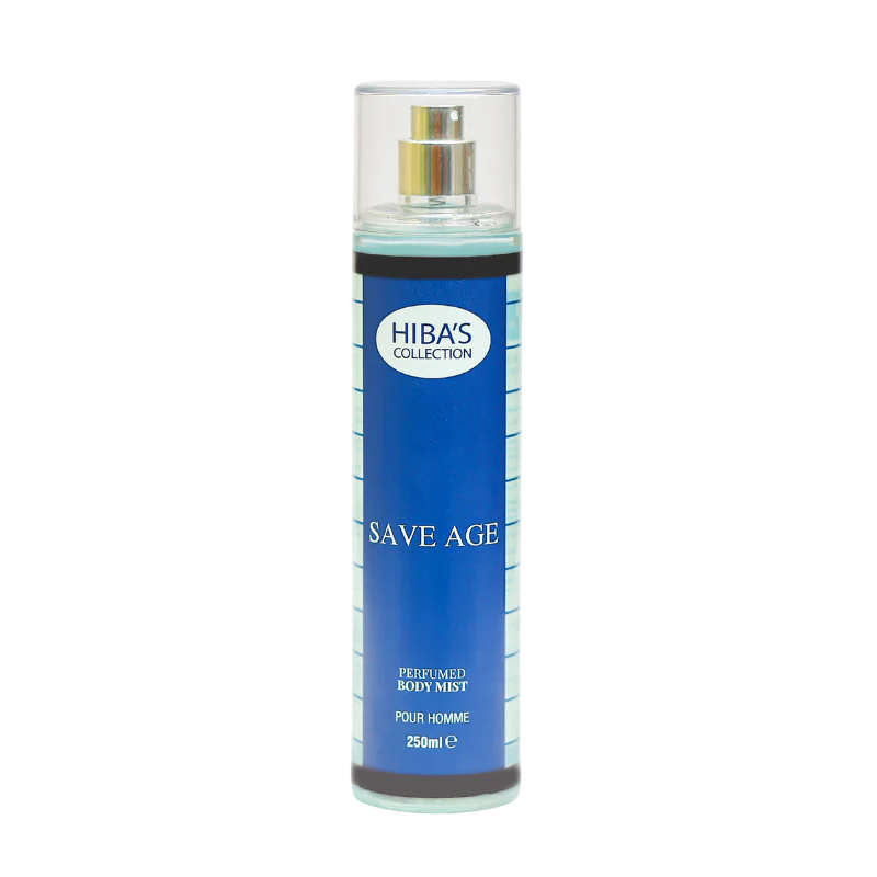 Hiba's Collection (Save Age Body Mist For Men) 250ml