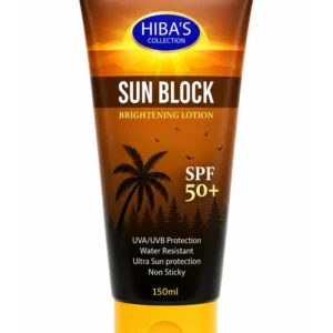 Hiba's Collection Sun Block (Spf 50+) 150 ml