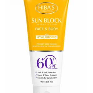 Hiba's Collection Sun Block (Spf 60+) 100 ml