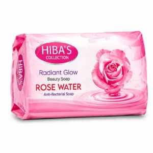 Hiba'S Collection Beauty Bath Soap (Radiant Glow Rose Water) 125 gm