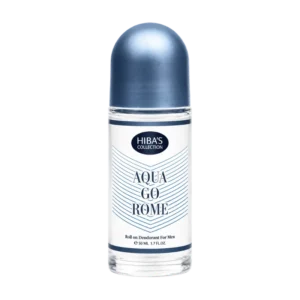 hiba's collection (Aqua Go Rome Roll On Deodorant For Men) 60ml