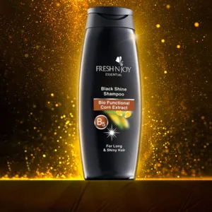 Fres-n-joy Shampoo - Black Shine with Bio Functional Corn Extract 187 ml