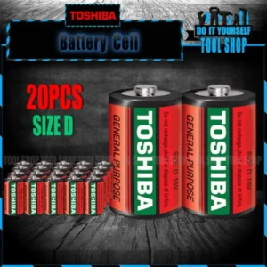 Toshiba Battery Size D (pack of 20)