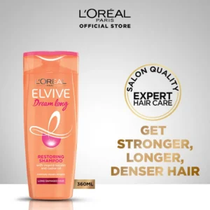 L'oreal paris dream long shampoo 360 ml - for longer & stronger hair