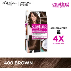 Loreal paris casting creme gloss 400 brown hair color
