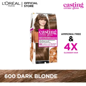 L'oreal paris casting creme gloss 600 dark blonde hair color