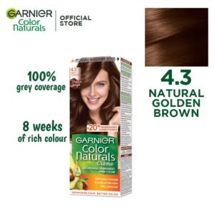 Garnier color naturals - 4.3 golden brown hair color