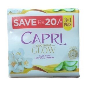 CAPRI SOOTHING GLOW SOAP 3 IN 1 BUNDLE PACK YELLOW 120G