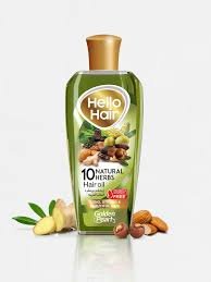 Hello Hair 10 Natural Herbal Hair Oil 100ml