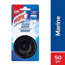 Harpic Flushmatic Marine 50G | In Cistern Toilet Cleaner | 240 Flushes