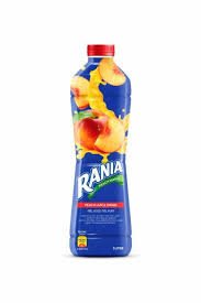 Rania Fruit Drink Pet Bottle Peach 1000ml