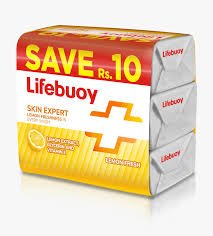Lifebuoy Lemon Fresh Trio Soap Bar 123G