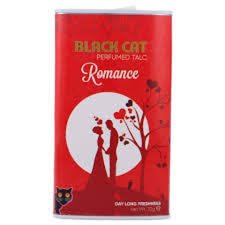 BLACK CAT TALCUM POWDER ROMANCE 70GM