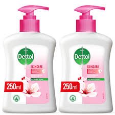 Dettol Handwash Pump Skincare 250ml - Pack of 2