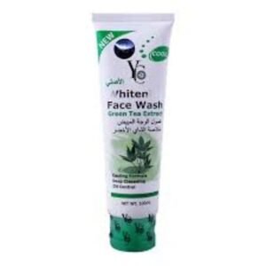 YC WHITENING FACE WASH GREEN TEA 100ML
