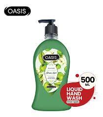Oasis Liquid Hand Wash Green Apple 500ml