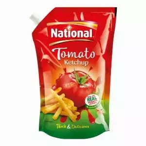 NATIONAL TOMATO KETCHUP POUCH 800 GM