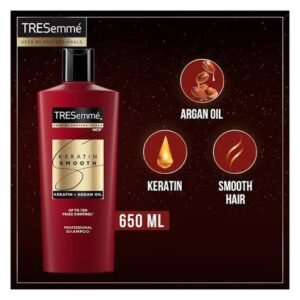 Tresemme Keratin Smooth And Straight Shampoo 650ML