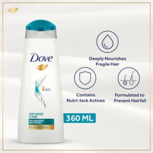 Dove Dryness Care Shampoo 360ML