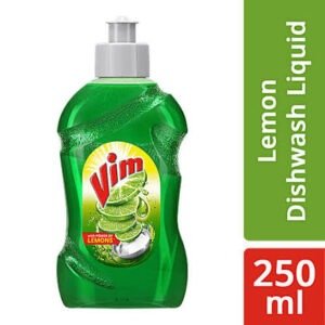 Vim Dishwash Liquid Bottle Lime - 250ML