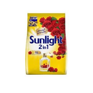 Sunlight Yellow Clean And Rose Fresh Washing Powder 760G