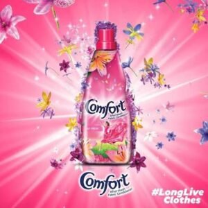 Comfort Pink Lily Fresh Fabric Softener Bottle 200ML