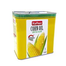 RAFHAN CORN OIL TIN 3 LTR BASIC