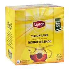 Lipton Yellow Label Round Tea Bags 80S - 200GM