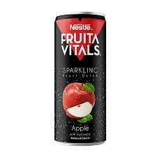 Nestle FRUITA VITALS Sparkling Cans Apple