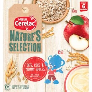 NESTLE CERELAC Nature's Selection (Rice, Oats & Apple) Rice 175g