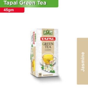 Tapal Green Tea Jasmine 45gm (30 Tea Bags) Pack of Herbal Tea Bags for Brewing Delicious Green Tea with a Jasmine Flavor