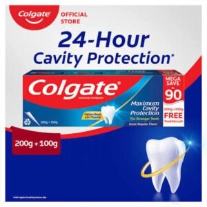 Colgate Maximum Cavity Protection Toothpaste 300 g - FREE Toothbrush inside the pack