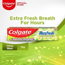 Colgate MaxFresh Citrus Blast Toothpaste 75g