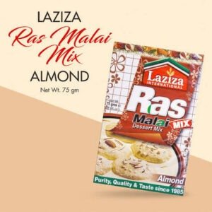 LAZIZA RASMALAI MIX ALMOND 75 GM