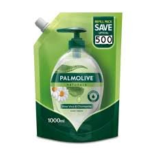 Palmolive Naturals Aloe & Chamomile Liquid Handwash Refill Pouch 1000ml