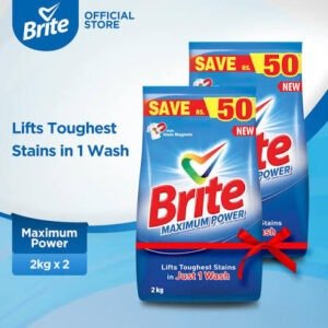 Brite Double Power Bundle - Brite Maximum Power 2kg x 2