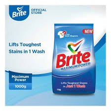 Brite Maximum Power 1kg - Detergent Washing Powder